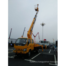 Telescopic aerial working platform truck with 28M height Insulating carrier and insulated arm